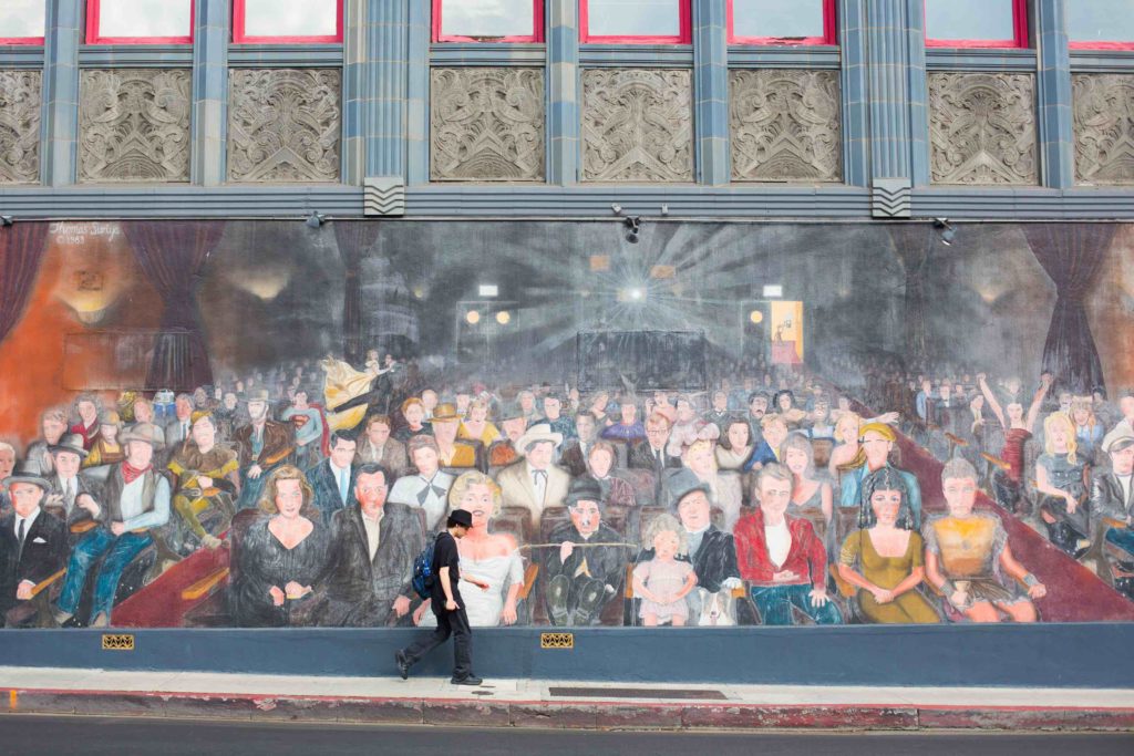 Columbia Square Living mural