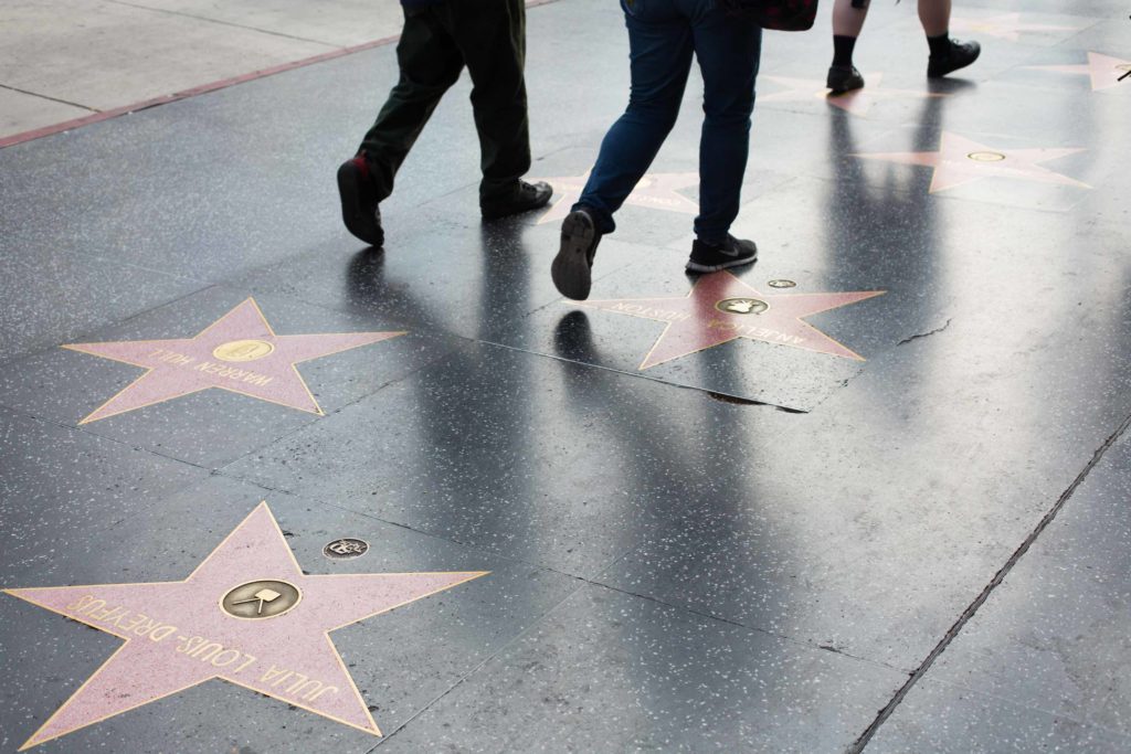 Columbia Square Living walk of fame